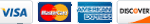 We accept Visa, Mastercard, American Express, and Discover for payments here in P&S Plumbing.