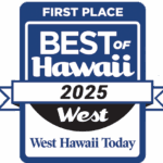 first place best of Hawaii 2025 badge